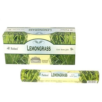 Indické vonné tyčinky Tulasi Citronová tráva 20 ks