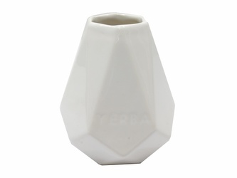 Keramická kalabasa Diamant Yerba Maté Bílá 350ml