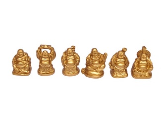 Figurka Buddha 3 cm sada