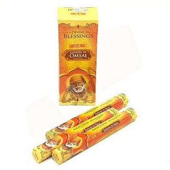 Indické vonné tyčinky GR Požehnaný Óm Sairam