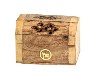 Krabička na vonné kužele se slonem