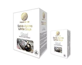 Vonné jehlánky "tekoucí dým" FdV Salvia Apiana White Sage 10 ks