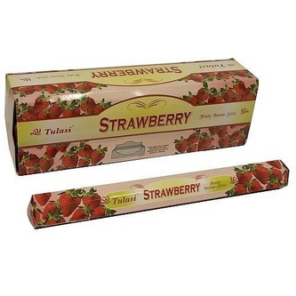 Indické vonné tyčinky Tulasi Jahoda 20 ks