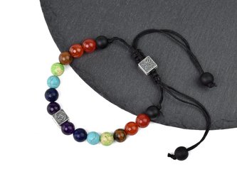 Náramek čakrový - strom života a ÓM