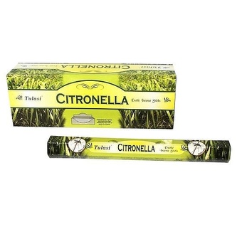 Indické vonné tyčinky Tulasi Citronella 20 ks