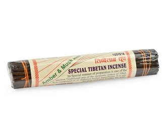 Tibetské vonné tyčinky Nepal Amber Musk mix 44 ks