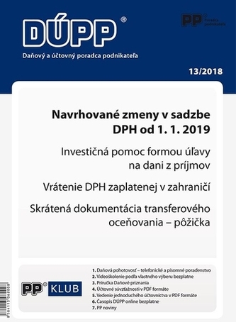 Daňový a účtovný poradca podnikateľa 13-2018