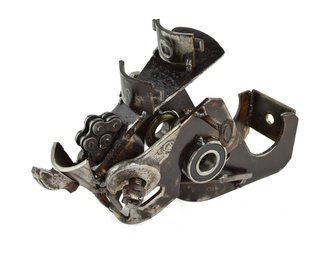 Kovová dekorace Stínitko na svíčku I