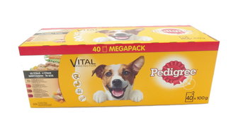 kap.Pedigree mixovany vyber se zeleninou ve stave 40pack