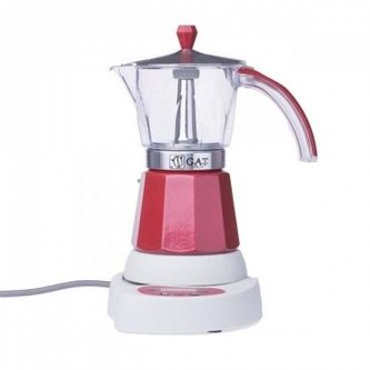 Moka konvice G.A.T. Vintage 4-6 šálků (červená)