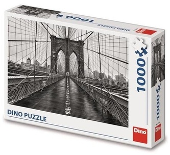 Puzzle Černobílý New York 1000 dílků