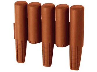 Palisáda IPAL5 24cm x 2,7m terakota, 10 ks