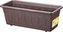 Truhlík samozavlažovací GARDEN FLOR 40cm hnědý