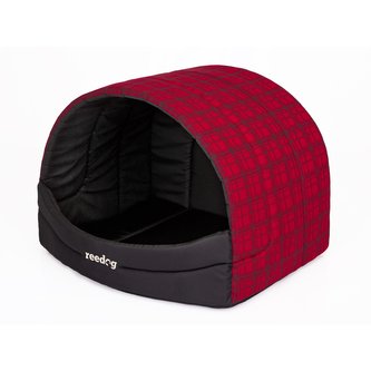 Kukaň pro psa Reedog Red Strips-L