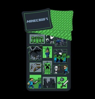 Dětské povlečení - Minecraft Survival Mode