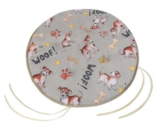 Sedák EMA kulatý hladký - pejsek - průměr 40 cm, výška puru 2 cm