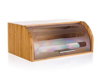 BANQUET Chlebník bambusový BRILLANTE 40,5 x 27 x 17 cm, s plastovým víkem