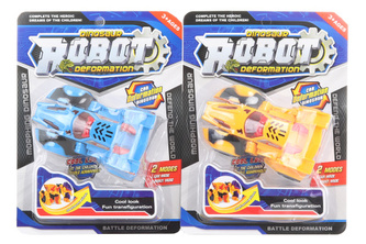 Auto skládací dinosaurus