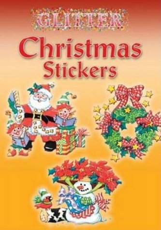 Glitter Christmas Stickers