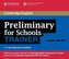 Preliminary for Schools Trainer Audio CDs (3)