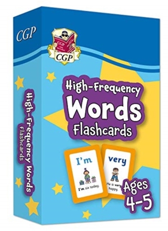 High-Frequency Words Flashcards for Ages 4-5 (Reception): perfect for learning at home