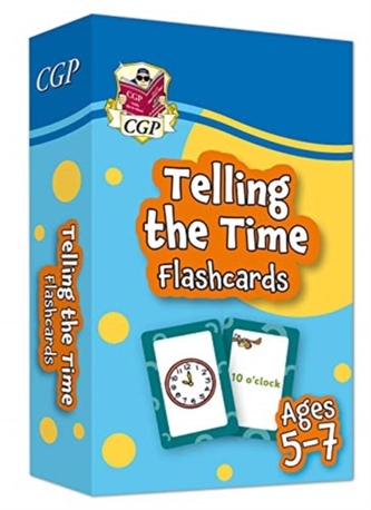 Telling the Time Flashcards for Ages 5-7: perfect for learning at home