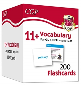 11+ Vocabulary Flashcards - Ages 10-11