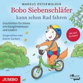 Bobo Siebenschläfer kann schon Rad fahren