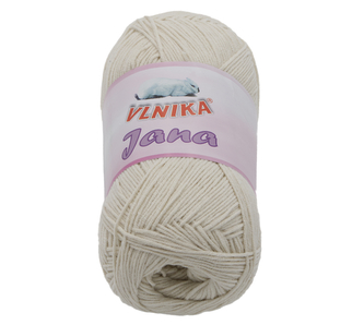 Příze JANA - přírodní - 100g / 330 m