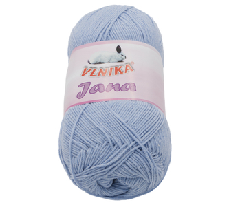 Příze JANA - světle modrá - 100g / 330 m