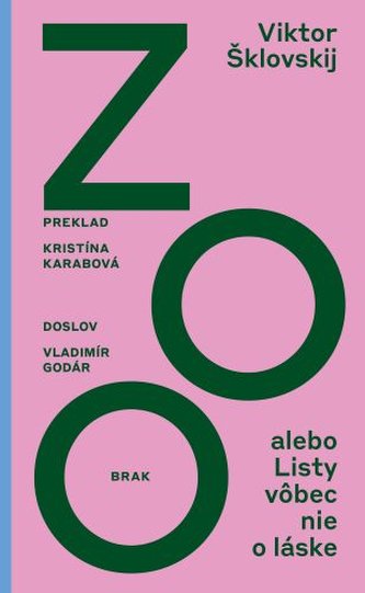 Zoo alebo Listy vôbec nie o láske Zoo alebo Listy vôbec nie o láske