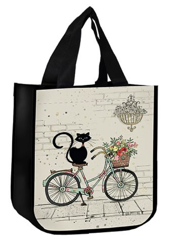 Taška BUG ART KIUB - Kočka na kole