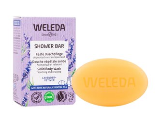 Weleda Levandulové relaxační mýdlo Lavender + Vetiver (Shower Bar) 75 g unisex