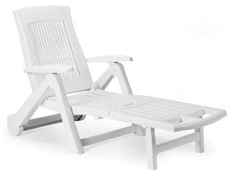 Lehátko ZAFFIRO ZIRCONE bílé