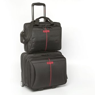 Verbatim Frankfurt - kufr  s kolečky na notebook 15,6", černý