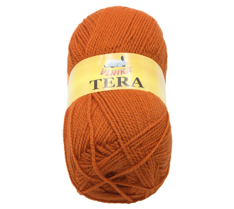 Příze TERA - oranžová - 100g / 310 m