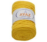 Příze COTTON LACE - hořčicová - 250g / 125 m