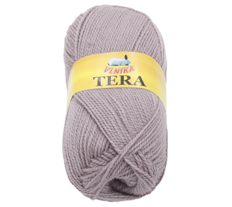 Příze TERA - kávová - 100g / 310 m