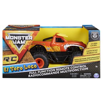 MONSTER JAM RC EL TORO LOCO DO TERÉNU 1:24
