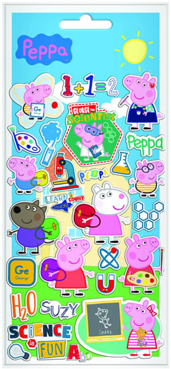 Bublinkové nálepky Prasátko Peppa