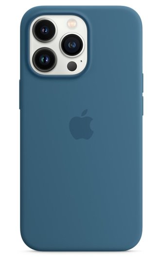 Apple iPhone 13 Pro Silicone Case with MagSafe – Blue Jay