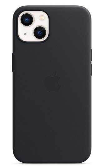 Apple iPhone 13 Leather Case with MagSafe - Midnight