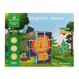 Rotující magnetické bloky 16 prvků MEGA CREATIVE 438081