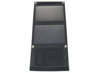 Fotovoltaický solární panel 7W s USB, přenosný, skládací