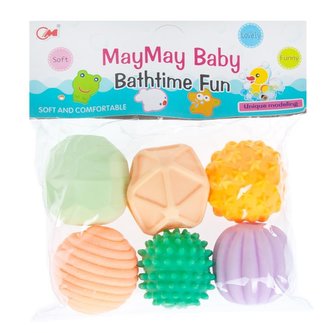 Koupelnové doplňky Míč 6 ks MEGA CREATIVE 454 142