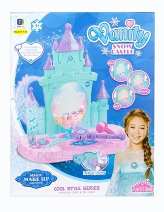 Toaletní stolek s příslušenstvím MEGA CREATIVE zámek 443189