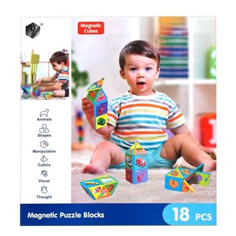 Magnetické bloky 18 prvků MEGA CREATIVE 438082