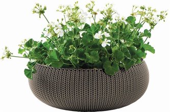 Květináč Keter COZY L Harvest brown