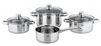 CS SOLINGEN Sada nádobí nerez Belm 7 ks CS-054953