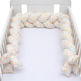 Ochranný mantinel do postýlky cop New Baby Harmony bílý